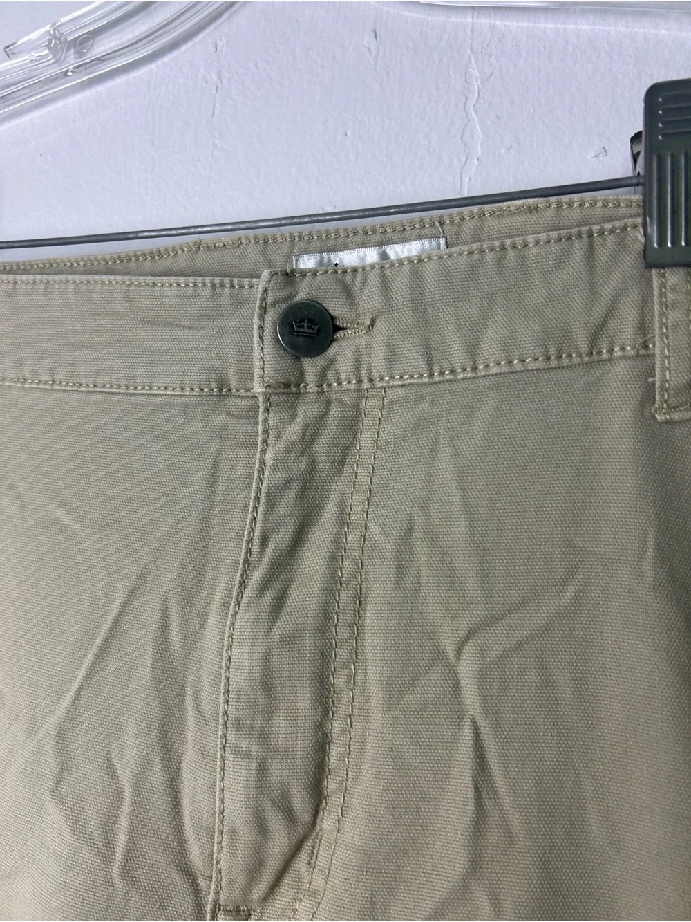 Peter Millar Men Size 42X30 Fairfield Garment Dyed Denim Light khaki